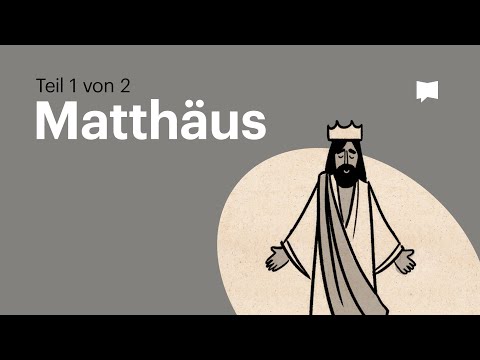 Buchvideo: Matthäus Kap. 1-13