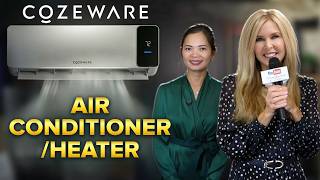 Cozeware Pasadena Home Show 2026 Mini Split | Air Conditioner with Heater Unit