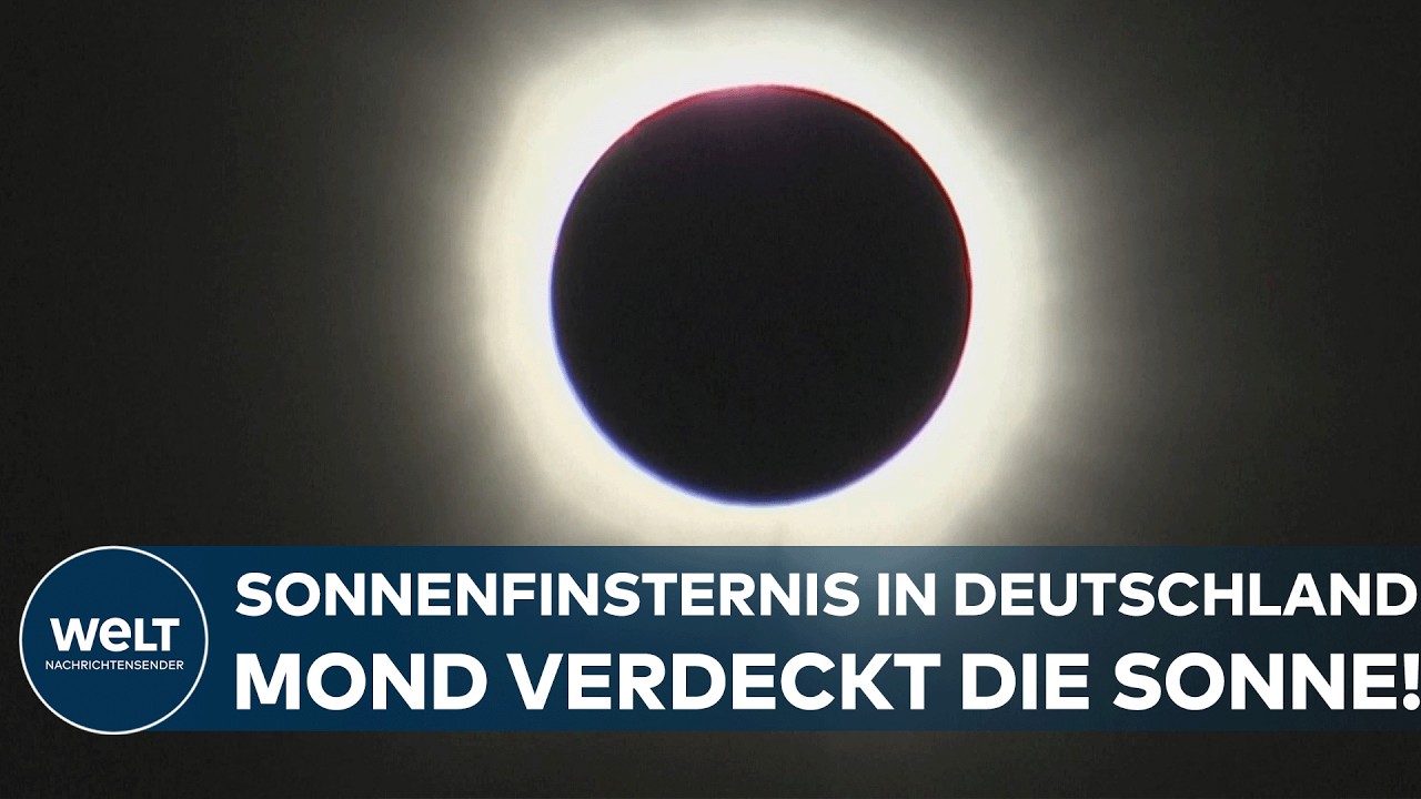 SONNENFINSTERNIS: Spektakel am Himmel! Auch über Deutschland verdunkelt sich die Sonne