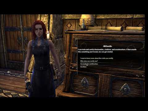 ESO Crafting Certification locations for Aldmeri Dominion