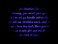 Flo Rida - Come with me + lyrics on screen 