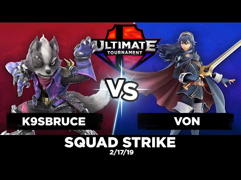 K9sbruce vs. GoE EVE | Von - Squad Strike - February Smash Ultimate Tournament