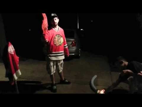 Douchebag Hawks Fan Hawks Beat Wings Playoff Series 2013