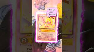 Cleaning This Smoochum Vintage Pokemon Card For A Baby Master Set