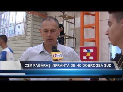 CSM Fagaras infranta de HC Dobrogea Sud