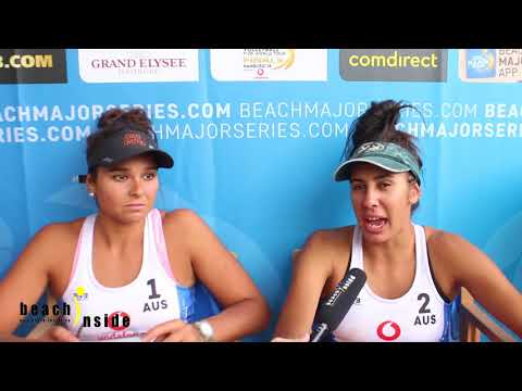 Clancy  / Artacho (AUS) after winning #Hamburgfinals Bronze with an season recap