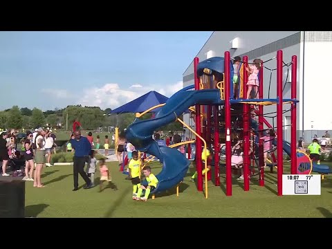 New playground, splash pad opens in Loves Park