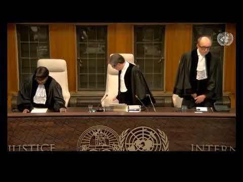 Watch in full: ICJ rules Israel’s ban on Unrwa and aid blockade violate international law