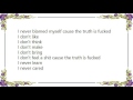 Division of Laura Lee - The Truth Is Fucked Lyrics