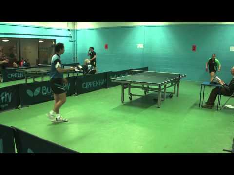 20140315 British Ligue - Goldalming Coversure v Kingfisher I (4) Sarah Horsnell v Federico Viterbo