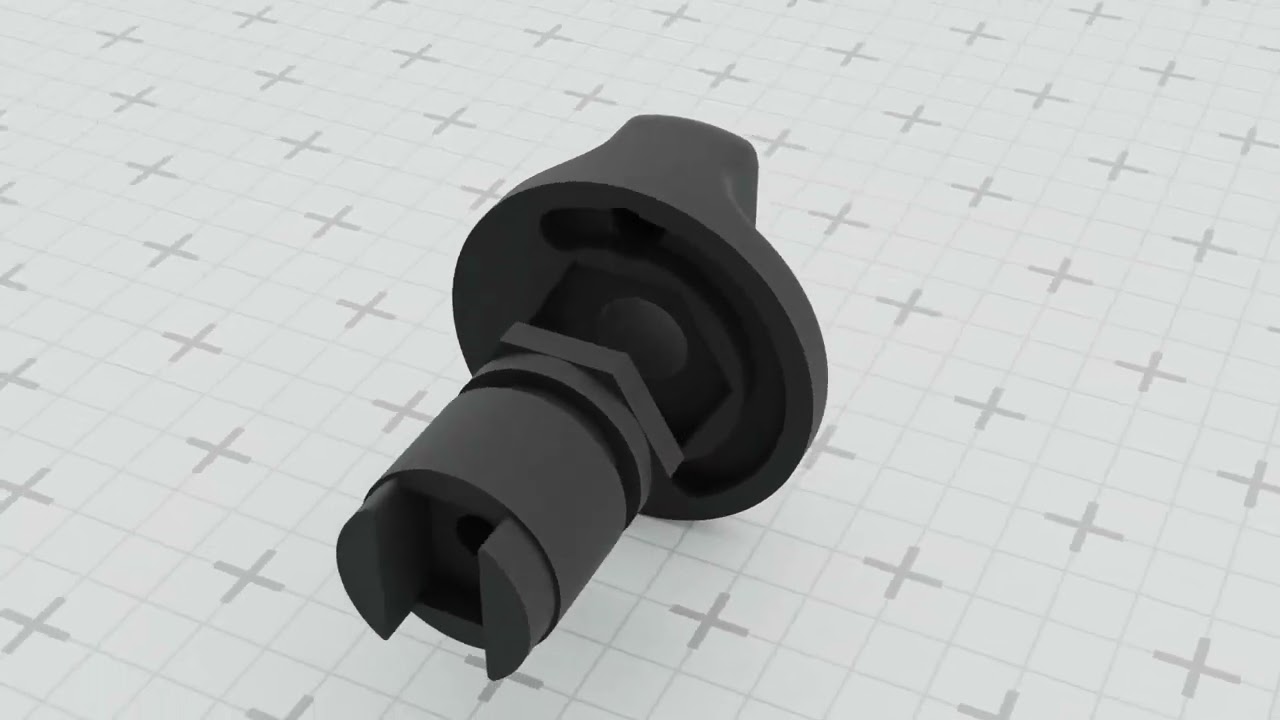Bauer gearshift knob 56416 3D Print Model