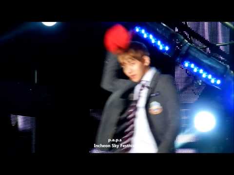 130914 Exo K - Wolf @ Incheon Sky Festival