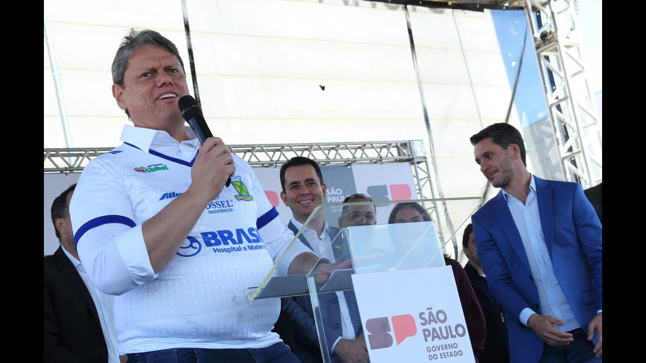 Tarcísio de Freitas entrega revitalização Avenida dos Estados, em Santo André