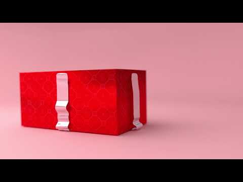 Unwrapping Gift Animation Process