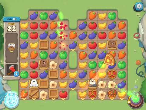 We Bare Bears - Match3 Repairs - Level 131 (by match3news.com)