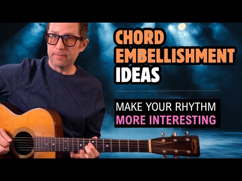 Looking for rhythm ideas?  These simple chord embellishments are a game changer. Guitar Lesson EP566