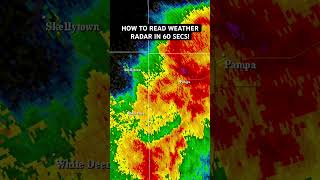 HOW TO READ WEATHER RADAR! #weather #radar #howto