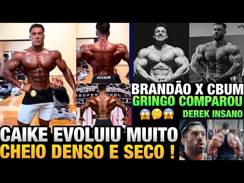MIDIA GRINGA COMPARA CBUM AO BRANDÃO - CAIKE EVOLUIU DEMAIS A DORSAL + DEREK E EDVAN PALMEIRA