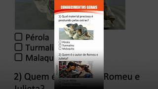 Quiz de Conhecimentos Gerais