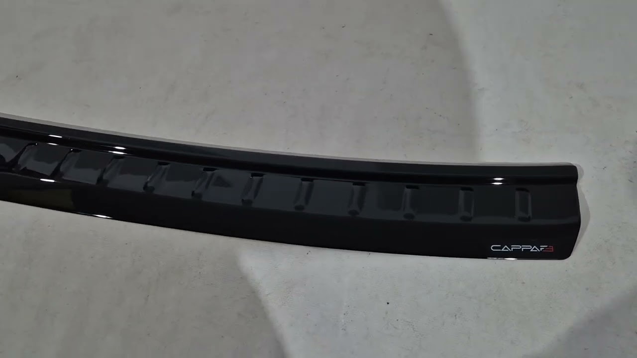 Накладка на задній бампер EuroCap (ABS) Video 1