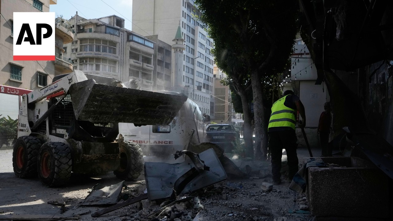 Video | Israeli military strikes Beirut suburbs in the lead-up to anticipated US-Iran deal