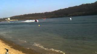 preview picture of video 'jet ski au lac de l'eau d'heure'