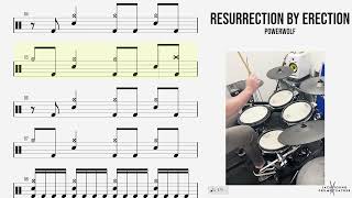 How to Play 🥁 - Resurrection By Erection - Powerwolf