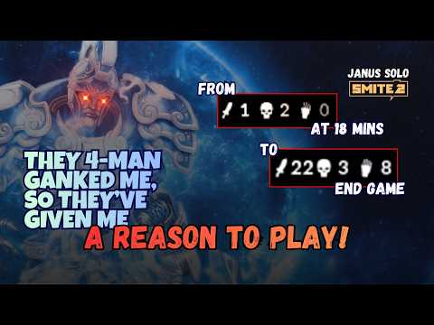 NOBODY HAS EVER CARRIED THIS HARD. 1v5 JANUS SMITE 2.