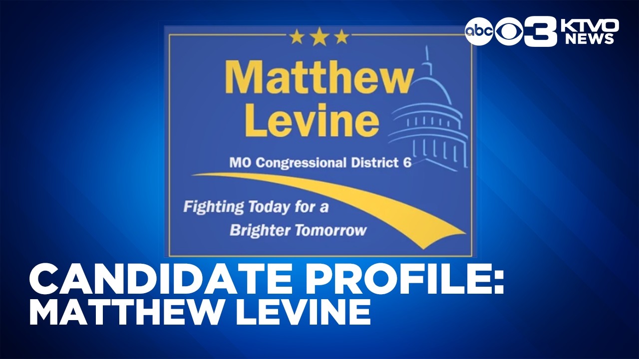 Video: Democrat Matthew Levine enters Missouri 6th District congressional primary