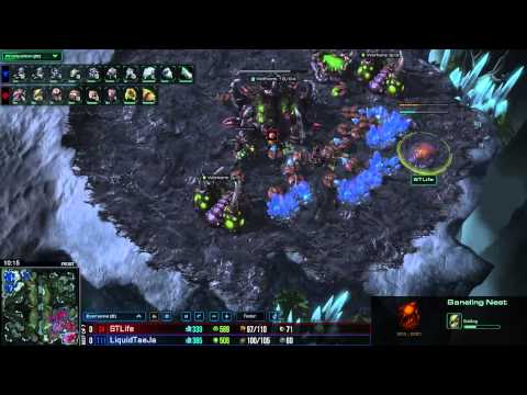 [Dreamhack Winter] - LiquidTaeja Vs STLife Game 1 TvZ   Starcraft II HOTS