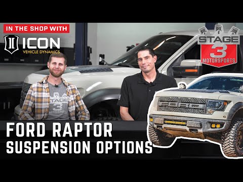 In The Shop With ICON - Ford Raptor Suspension Options