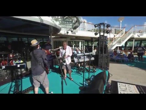 Euge Groove pool party on Dave Koz Ultimate Caribbean Cruise