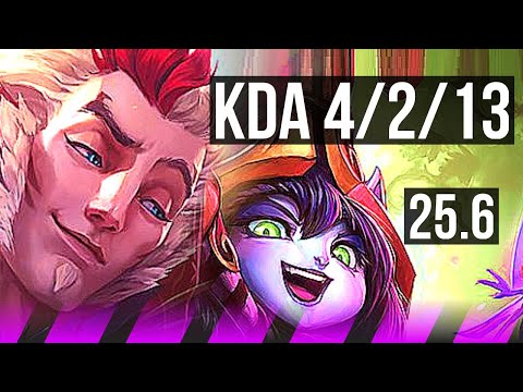 RAKAN & Tristana vs LULU & Kog'Maw (SUP) | 4/2/13 | NA Master | 25.6