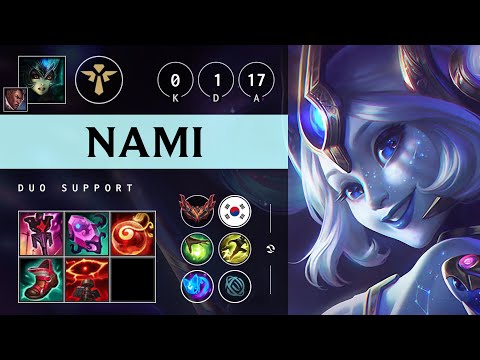 Nami Support vs Pyke - KR Grandmaster Patch 25.11