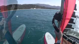 preview picture of video 'Windsurf in Punta Ala 08/03/2015'