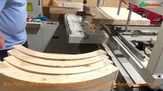 MÁY CƯA LỌNG CNC KIỂU MŨI KHOAN - ROUTER Cho những chi tiết cong phức tạp WOODMASTER