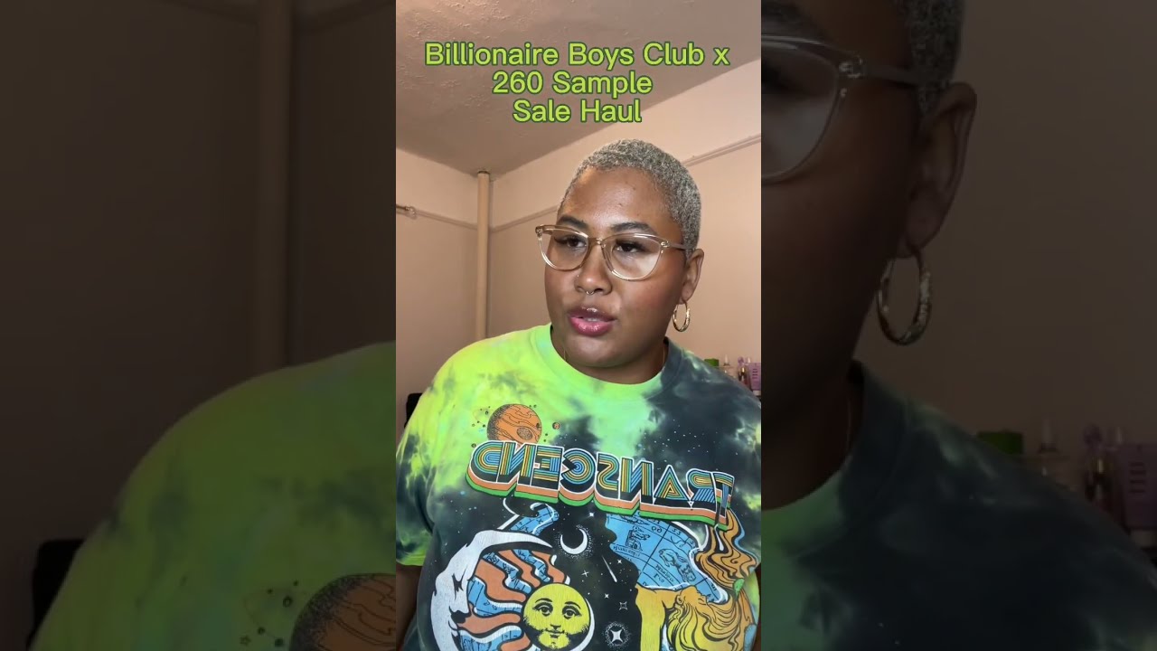 Watch video Billionaire Boys Club x 260 #samplesale - Haul 2022 Now Billionaire Boys Club x 260 #samplesale - Haul 2022