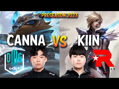 DK Canna vs KT Kiin - KENNEN vs FIORA Top - KR Ranked