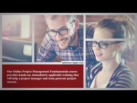 Project Management Fundamentals Course with Milestone Management Partners