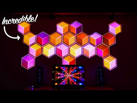 Govee's Glide Hexagon Light Panels Ultra Shocked me!