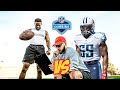 Bodybuilder vs. Professional Athlete in NFL Combine Test