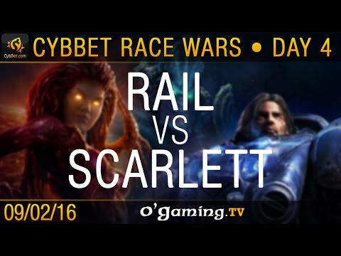 Rail vs Scarlett - PvZ - CybBet Race Wars - Day 4