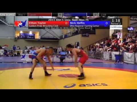 University Freestyle 84kg - Nick Heflin vs. Ethan Taylor