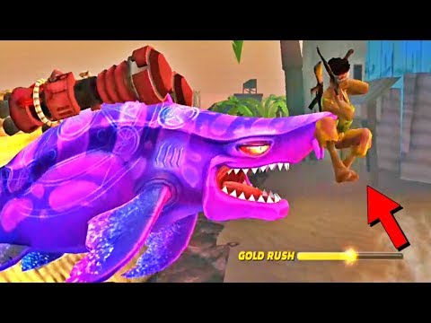 New Update Hungry Shark World NEW Dark Magic Shark Shoots LASERS! (Android,iOS)