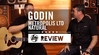 Video thumbnail for Godin - Metropolis LTD Natural HG EQ Acoustic Guitar | Better Music by Better Music