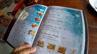 THAILAND UNFILTERED 13 .. Recent prices of food and drinks in Restaurants at the beach. 02/03/2025