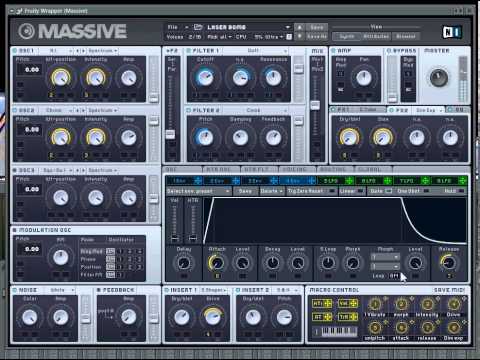50 Dubstep Presets for Massive - Preview of all sounds in soundbank