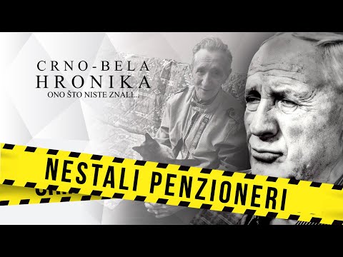 CRNO-BELA HRONIKA 04 - NESTALI PENZIONERI Svetislav i Dragoljub‼️ Porodice mole za pomoć‼