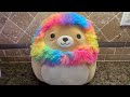 Squishmallows Official Kellytoy Plush 8 Leonard The Rainbow Mane Lion Review
