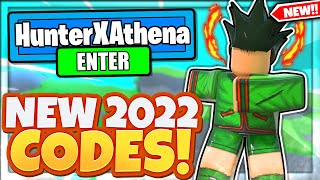 (2022) ALL *NEW* SECRET OP CODES In Roblox Hunter x Athena!